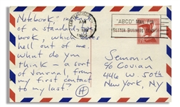 Hunter S. Thompson Autograph Letter Signed -- ''...Am considering a total change to a concept of a 'Hell Angels Notebook'...''